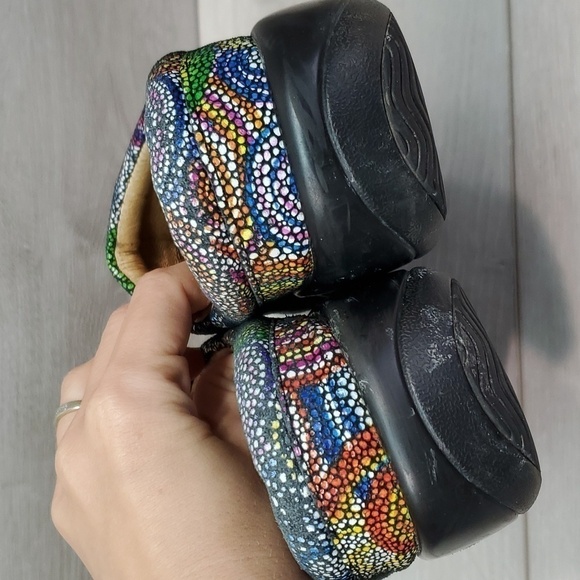 Alegria Women Raimbow SpiralKAY-387 Multicolor Clogs Mary Jane shoes sz 37/7-7.5 - Picture 6 of 13